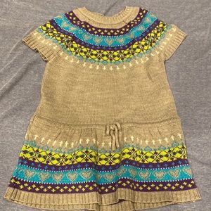 Sweaterdress girls 6 EUC